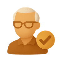 Senior-Friendly persona icon