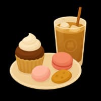 Dessert Café cuisine