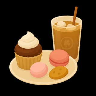 Dessert Café cuisine