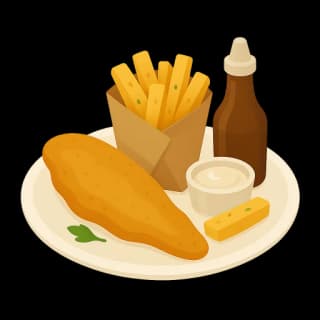 Fish & Chips cuisine